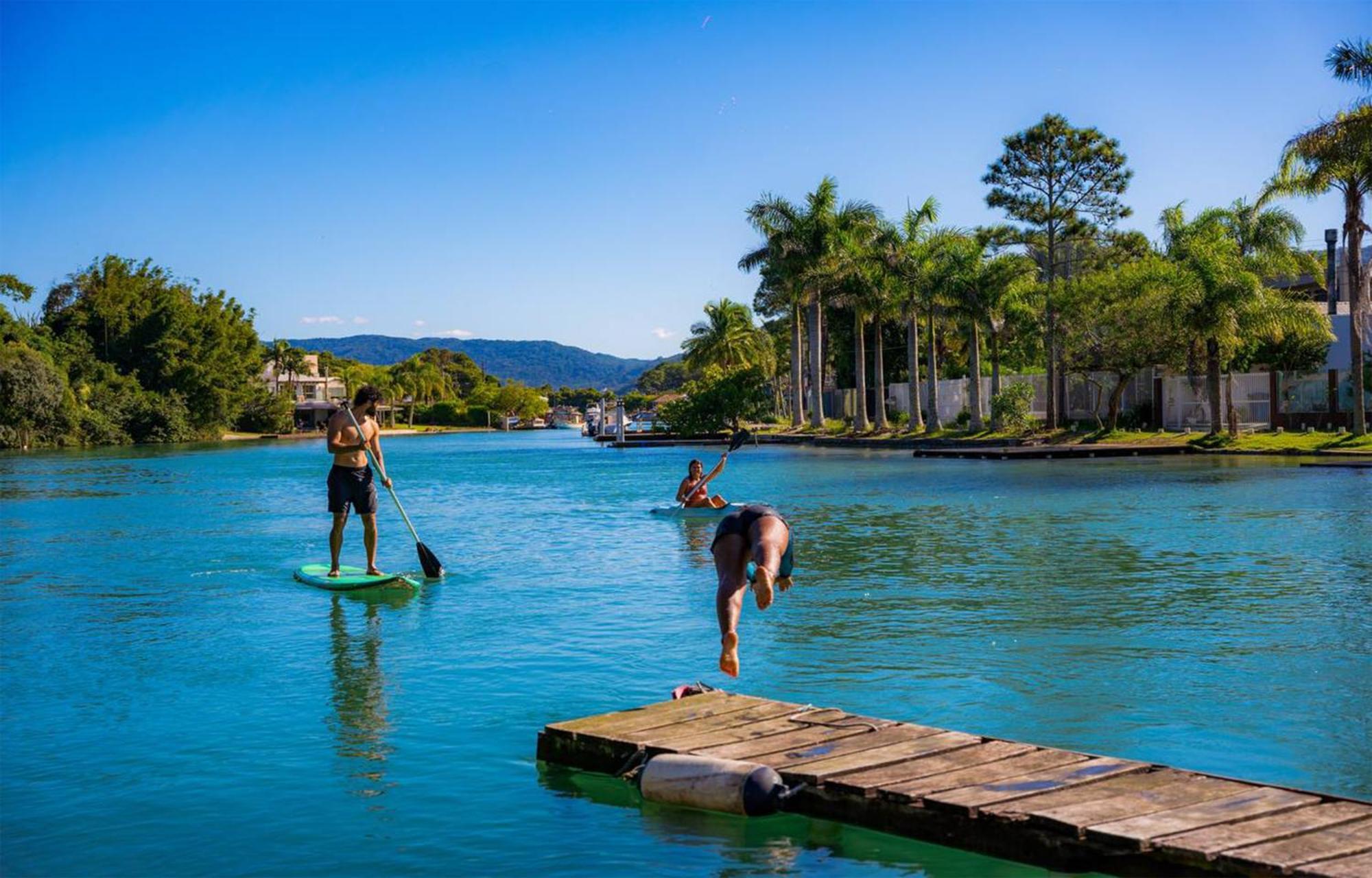 Nomades Riverside - Adventure Hostels & Coworking Florianópolis Kültér fotó